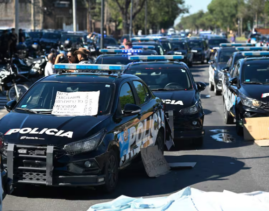 Las protestas en la Policía de Santa Fe generaron 20 pases a disponibilidad
