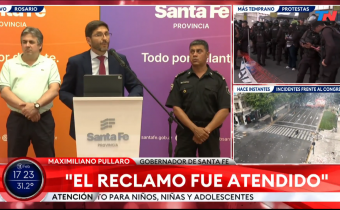 Pullaro dijo que la protesta “fue un reclamo justo y genuino”