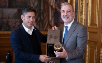 Kicillof en Barcelona: reunión con presidentes y cumbre global progresista