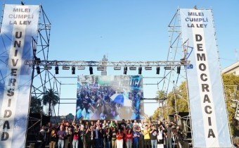 Multitudinaria Marcha Universitaria: pidieron el cumplimiento de la Ley de Financiamiento