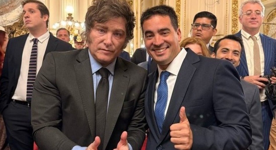 Ravier agradeció el apoyo de Milei y anticipó cuándo entra en funciones