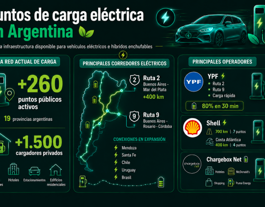 Argentina registra un récord de ventas de autos eléctricos