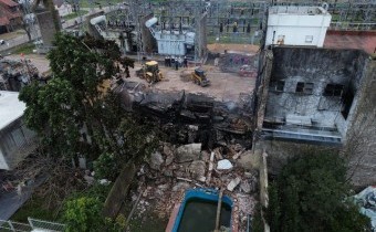 La Plata: 18 mil usuarios siguen sin luz tras el incendio en una subestación