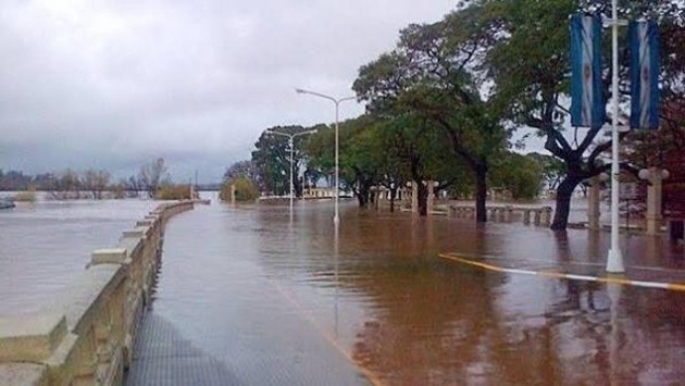 “El Niño” no da tregua en la zona de la Mesopotamia y el Litoral